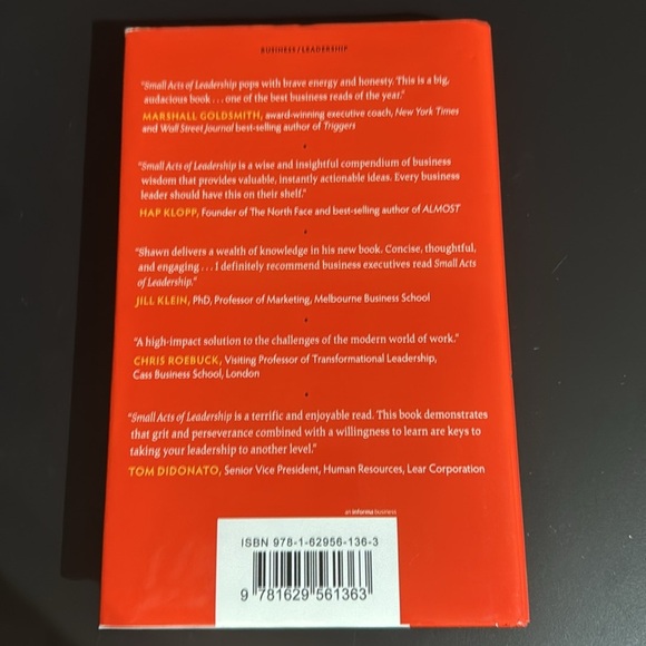 Small Acts of Leadership Book | Hard Cover - Picture 2 of 9